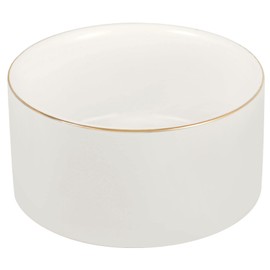 Paper Clip Holder Ceramic Paperclip Holders for Desk Organizer, White