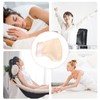 2pcs Castor Oil Shoulder Wrap Bag Reusable Organic Cotton Shoulder