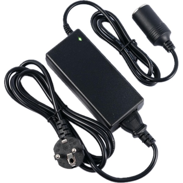 RGBer Adapter zigarettenanznder Steckdose, Spannungswandler 230V auf 12V, 230V auf