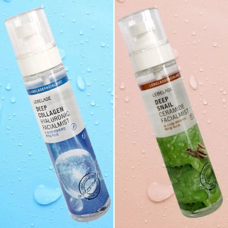 Bidameun Mist Facial Coreano, Hialurónico & Colágeno_ Antiarrugas_4pz