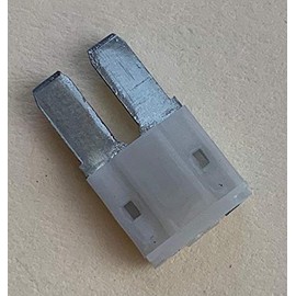 A Plus Parts House MICRO Blade Fuse 32V 25 Amp Clear Color Compatible with GM 19209795 (5pc)