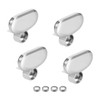 uxcell Mirror Clips - Zinc Alloy Glass Clips Clamps Holder
