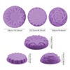 Silicone Baking Molds,3 Pack Non-stick Flower Shape Silicone Cakes Pan