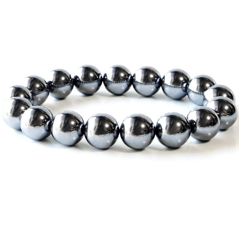 GOLD STONE Terahertz Ore Bracelet, 0.5 inches (12 mm), Purity,