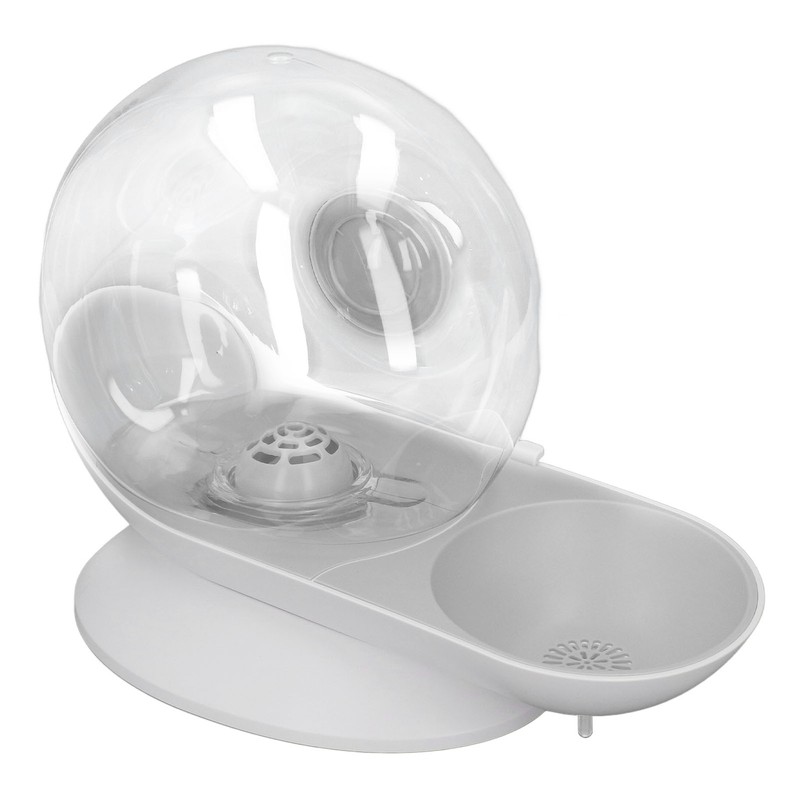 Pet Water Dispenser Snail Shape Automatic Transparent 2.8L Large Capacity