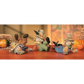 Resin Tumbling SCARECROWS (3PC) - Home Decor - 3 Pieces