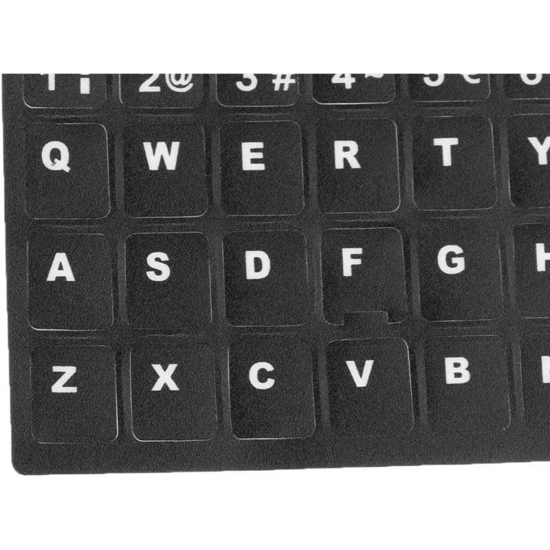 L&T Etiquetas Pegatinas Stickers Para Teclado En Español 2pzs