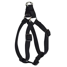 Hamilton Adjustable No Pull Step in Dog Harness, Small 5/8" x 12-20" for Small Breed Dogs, Black