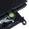 Lab Lift Stand Table Black Aluminum Automatic Leveling Rotatable Scientific