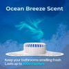 Urinal Screen Deodorizer (12 Pack) with Urinal Cakes Ocean Breeze