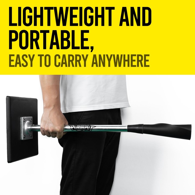 PLAYAPUT Portable Batting Tee for Baseball/Softball, Height Adjustment from 25-37