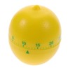 KICHOUSE Mechanical Lemon Shape Timer Easy to Use Countdown Timer
