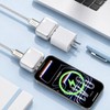 MBODMI Auto Stop Charging Adapter – USB-C Fast Charger with