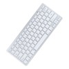 78 Keys Spanish Wireless Bluetooth Keyboard Thin Lightweight Silent Spanish