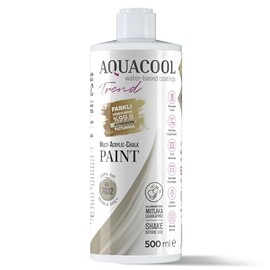 MAC paint - All In One Chalk paint, Furniture, Cabinet, Countertop, Tile Paint, no primer or sanding needed. Matte Finish. 16.9 Fl Oz (RAL 7032 Pebble Grey)