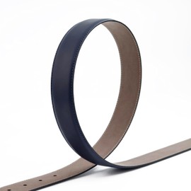 Eagle Epic Mens Belts Leather Classic Belts for Men, Men's Dress Navy Belt Work Belt for Suits, Gift for Men Size 34