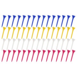 Tabata(タバタ) Golf Tee Plus Slim Tee, Short Plastic Golf Tee, Plus Slim Short Tee, 40mm, 60-piece Set, GV8002
