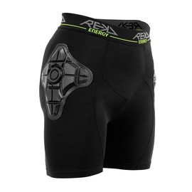 REKD Energy Pro Impact Shorts with formulated foam for enhanced impact protection, comfortable crash pants for a range of action sports. Machine washable, unisex for youth and adults.