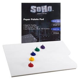 SoHo Paper Palette Pad (disposable) w/o Thumb Hole 9x12