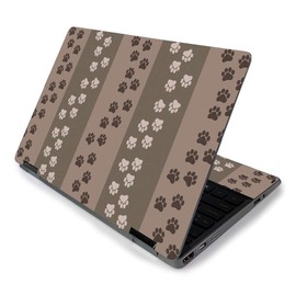 MightySkins Skin for HP Pavilion x360 11" (2019) - Paw Prints | Protective, Durable, and Unique Vinyl Decal wrap Cover | Easy to Apply, Remove, and Change Styles | Made in The USA