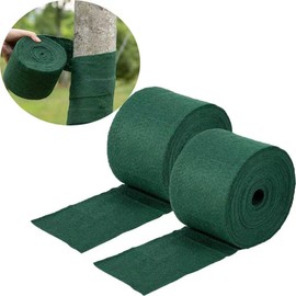 JOBGV Tree Protector Wraps, Total 66 Feet Premium Tree Trunk Guard Shrub Tree Bark Repair Bandage Tree Protector Wrap from Deer and Animal (2-Pack)