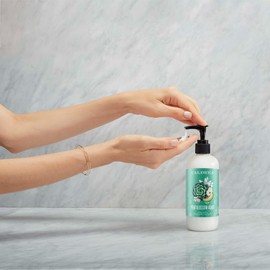 Caldrea Hand Lotion, For Dry Hands, Made with Shea Butter, Aloe Vera, and Glycerin and Other Thoughtfully Chosen Ingredients, Pear Blossom Agave Scent, 10.8 oz (Packaging May Vary)