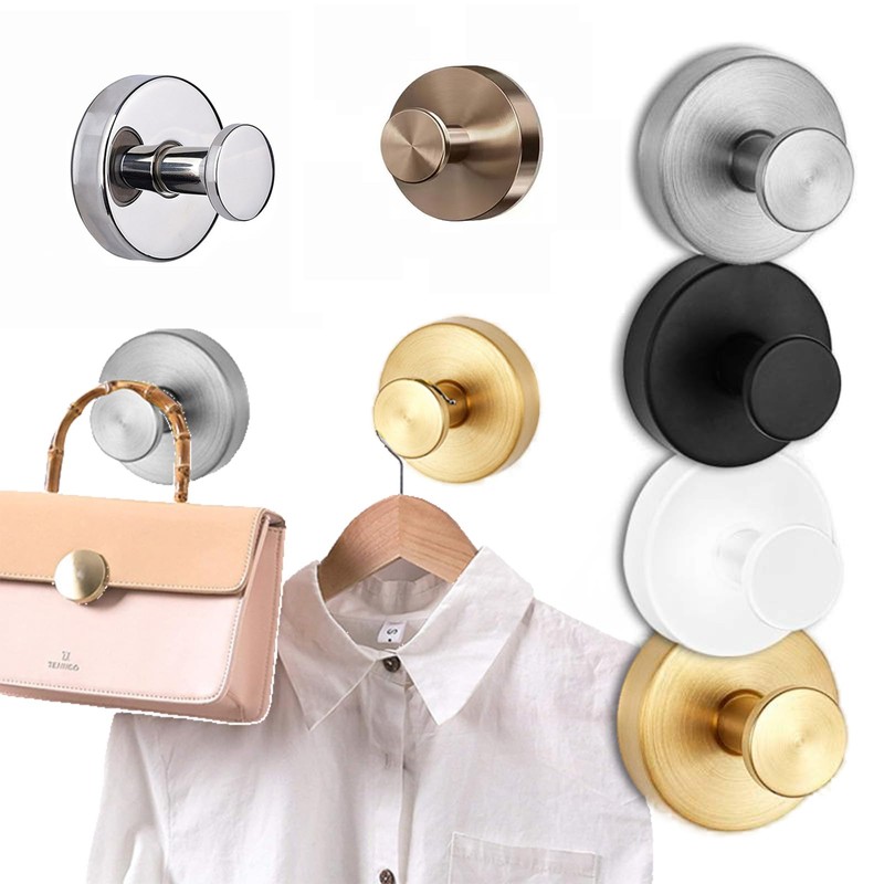 Boxonly No-Drill Suction Hooks, 2024 Upgraded Stainless Steel Waterproof Hooks