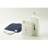 Hyaku Percent (100%) Hand Towel Cool Navy Cotton Pile Fabric