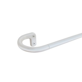 Rolando 5/8" Room Darkening Rod Set 28-48" White