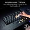 Razer BlackWidow V4 TKL HyperSpeed Wireless Hot Swappable Gaming Keyboard: