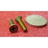Brass Flat Head Phillips Machine Screws, FT, 10-24 Thread Size