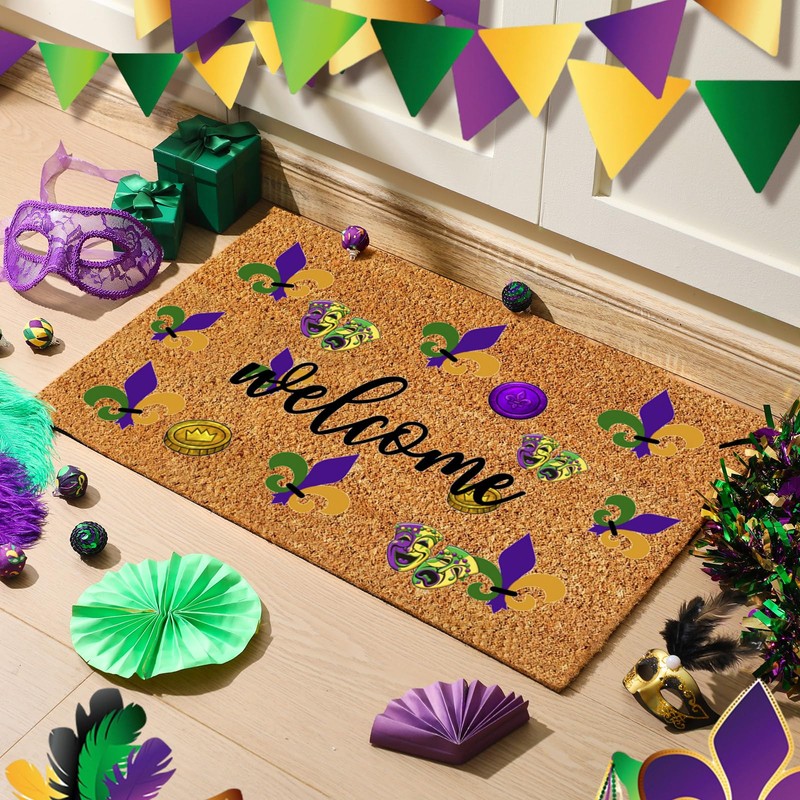 Ceenna Summer Back to School Natural Coir Door Mat Outdoor