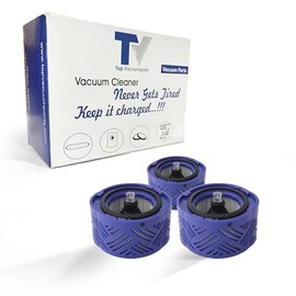 Replacement Post Motor HEPA Filter for Dyson V6, Stick Vacuum, HH08, SV07, SV09 (3 Filters)