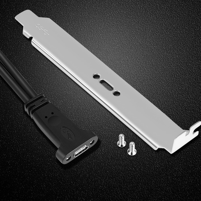 XRIKUI USB 3.1 Type C Front Panel Header Extendsion 50Cm