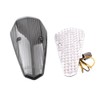 Mallofusa Motorcycle Integrated Taillight LED Brake Tail Light Compatible for