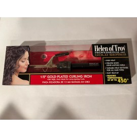 Helen Of Troy 1/2” Gold Plated Professional Series Curling Iron Even High Heat