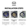 Kit for Gaggia. IMS Precision Shower Screen, Brass Shower Holder,