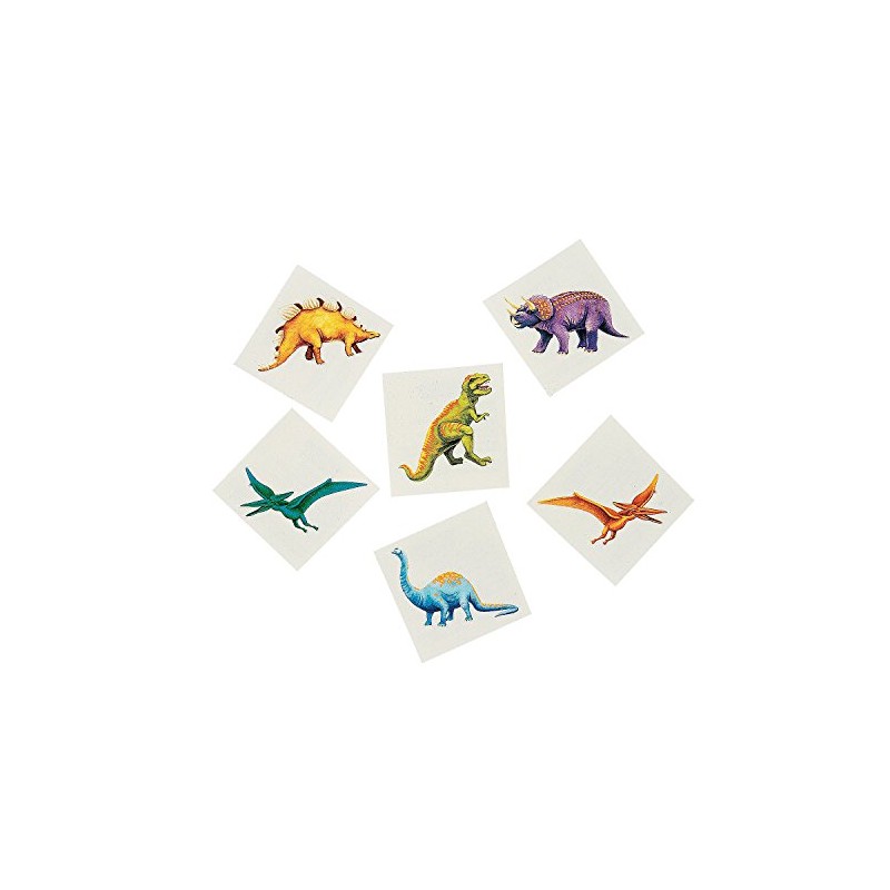 Fun Express Cool Dinosaur Tattoos (6 Dozen)