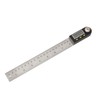 Stainless Steel Professional digital display angle finder steel rule 200mm