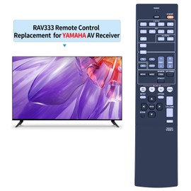 GOUYESHO Ersatz Fernbedienung RAV333 für Yamaha Audio System RX-V367 RX-V371 RXV367 RXV371 für Yamaha Fernbedienung