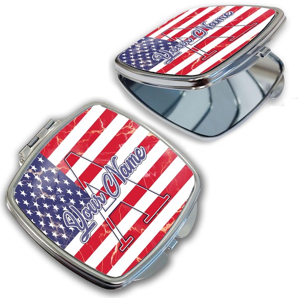 Bleu Reign Compact Personalized Pocket Mirror Custom Name United States