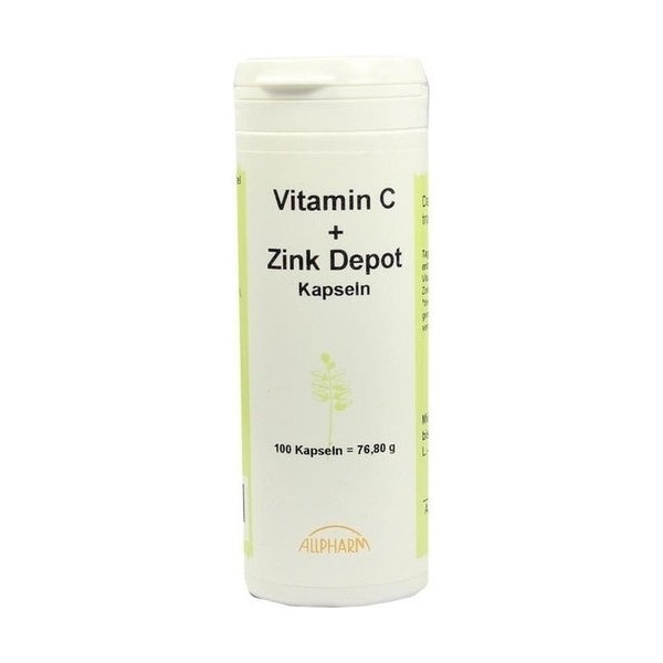 Vitamin C + Zinc Depot Capsules 100 pcs