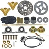29" Go Kart Rear Axle Kit with Brake Assembly Chain