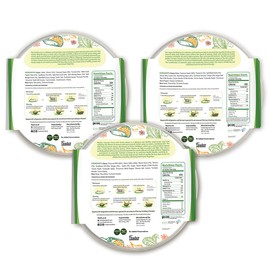 Food Earth Ready to Eat Indian Cuisine Bundle - 3 Recipes w/Turmeric Rice – Bombay Lentil Curry, Five Lentil Curry & Madras Coconut Curry - Organic, Vegan, Gluten, GMO-Free, Plant-Based - Pack of 3