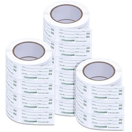 Outus 7500 Pieces Food Labels for Catering Food Date Storage Labels 1 x 2 Inch Removable Freezer Labels for Containers Easy Remove, Food Safety Date Sticker for Kitchen Restaurant Home Supplies