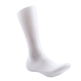 Bruafsir Male Legs Feet Foot Mannequin Sock Display Mold Short Stocking, Male