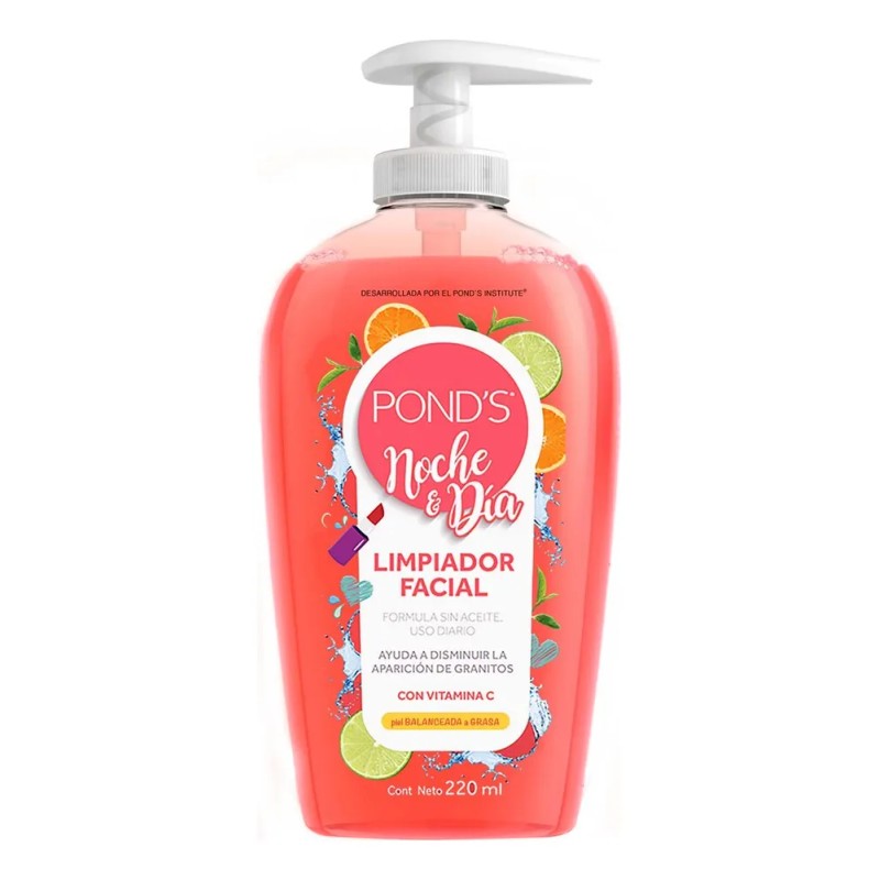 Ponds Limpiador Facial Da y Noche 220 ml