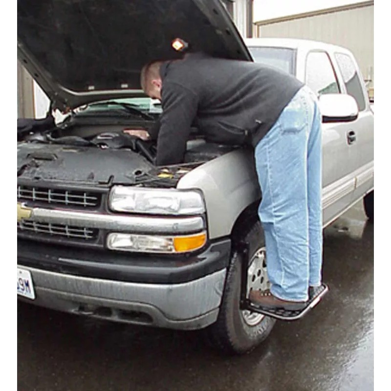 HitchMate Foldable Tire Step for SUV TRUCK RV w/FREE Storage