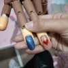 200Pcs Hand Practice Finger Tips Life Size Nail Art Training