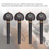 4PCS Fine Tune Peg Black Ebony Pre Punched Handmade Wear
